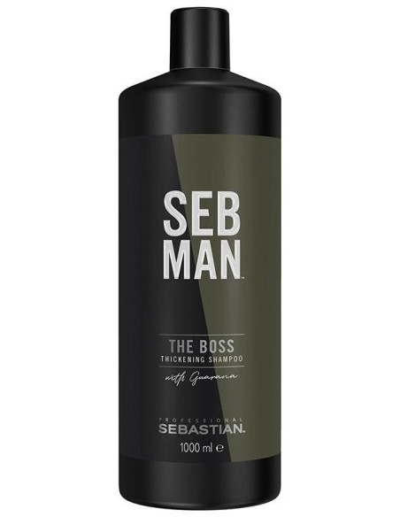 Sebman The Boss Champú Engrosador Tónico Refrescante 1000 Ml