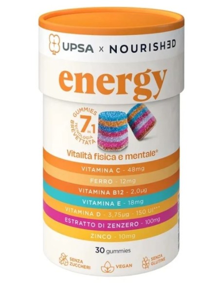 Upsa x Nourished Energy 30 Gummies