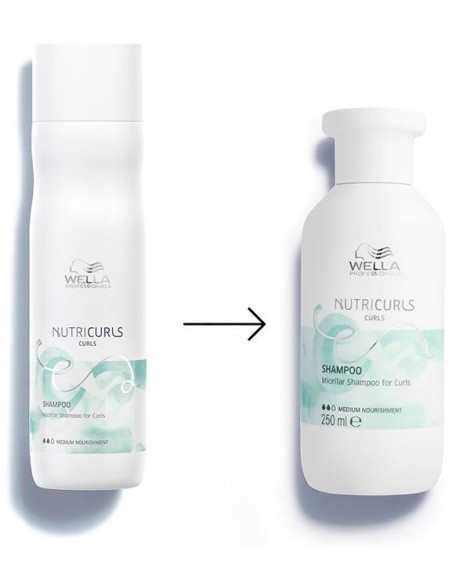 Wella Nutricurls Curls Champú 250Ml