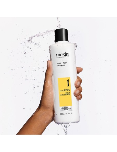 Sistema 1 - Champú - Cabello Natural Con Debilitamiento Leve 300 Ml