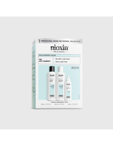 Scalp Recovery - Kit Anticaspa - Cuero Cabelludo Descamado Y Con Picor 3 U