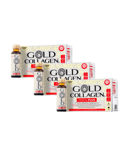 Gold Collagen Forte Plus 3x10 Frascos 50 ml ¡Triplo!