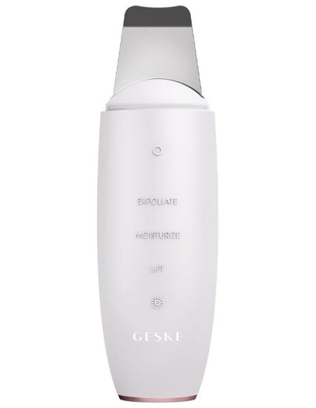 Geske Microcurrent Scrubber %26 Blackhead Remover White Rose Gold 1Ud