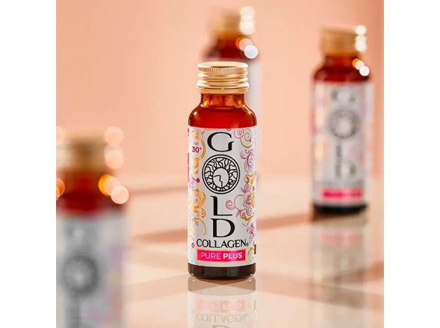 Gold Collagen Pure Plus 3x10 Frascos Monodosis...