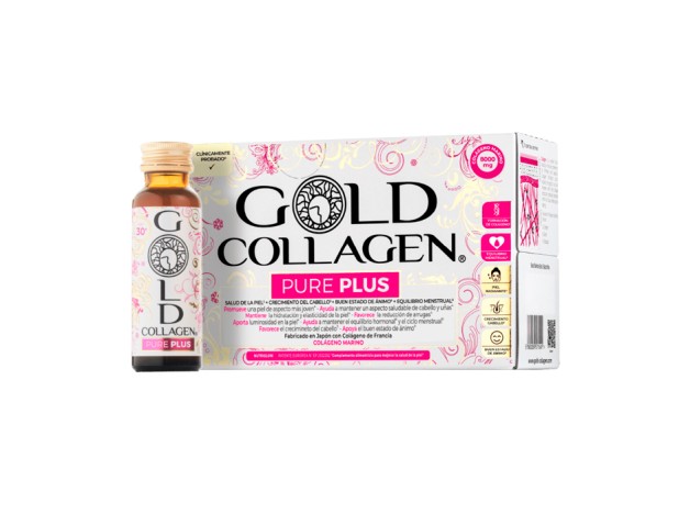 Gold Collagen Pure Plus 3x10 Frascos Monodosis...