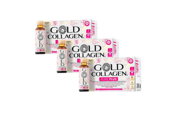 Gold Collagen Pure Plus 3x10 Frascos Monodosis...