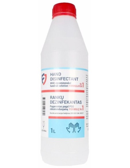 Hand Desinfectant Hand Desinfectante Handrub Solución 1000Ml