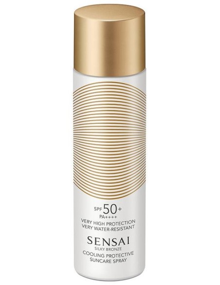 Sensai Silky Bronze Protector Solar Refrescante Spray Spf50+ 150 Ml