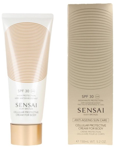 Silky Bronze Cellular Protective Cream For Body Spf30 150 Ml