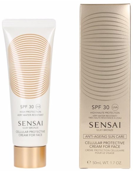 Silky Bronze Cellular Protective Cream For Face Spf50 50 Ml