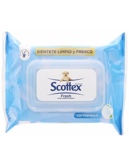 Scottex Papel Higiénico Húmedo Original, Toallitas Scottex - Perfumes Club