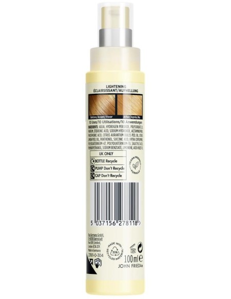 Catrice Sheer Blonde Spray Aclarante Controlado Rubios 100Ml