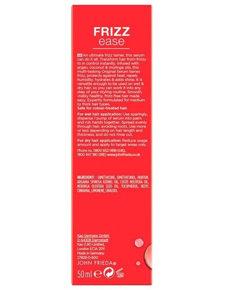 John Frieda Frizz Ease All-In-1 Original Hair Serum 50Ml