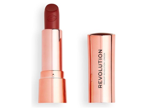 Make Up Revolution Satin Kiss Lipstick Rose 3_5G