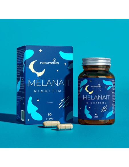 Naturadika Melanait Night Time 2x60 comprimidos ¡Duplo!