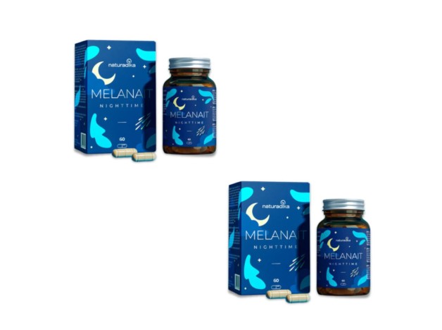 Naturadika Melanait Night Time 2x60 comprimidos...