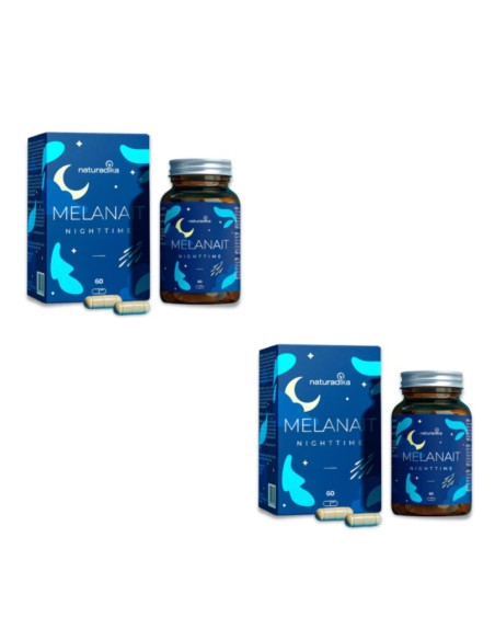 Naturadika Melanait Night Time 2x60 comprimidos ¡Duplo!