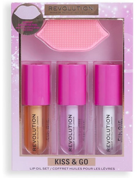 Makeup Revolution Kiss %26 Go Set 4Uds
