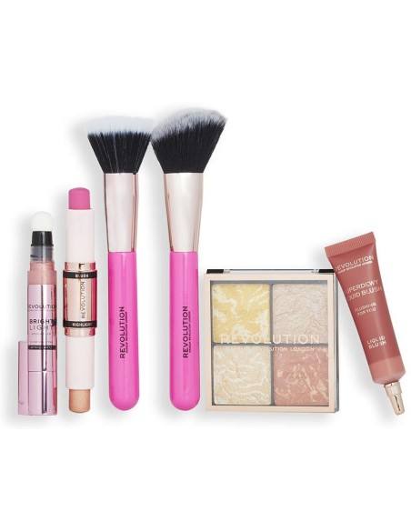 Makeup Revolution Blush %26 Glow Set 6Uds