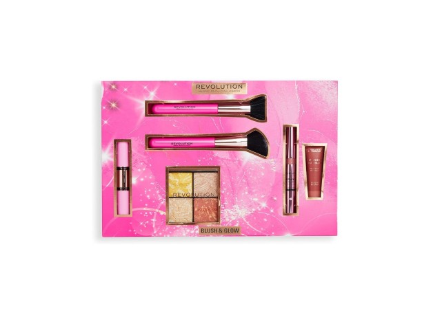 Makeup Revolution Blush %26 Glow Set 6Uds