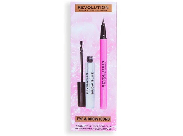 Makeup Revolution Eye %26 Brow Icons Set 2Uds