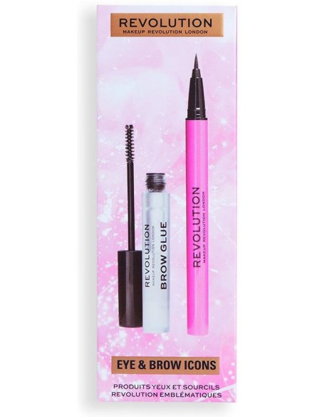 Makeup Revolution Eye %26 Brow Icons Set 2Uds