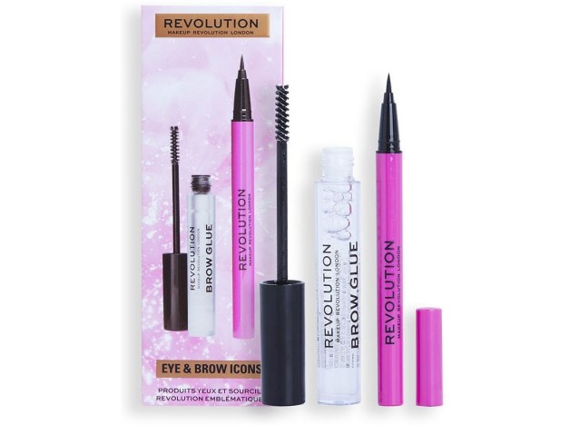 Makeup Revolution Eye %26 Brow Icons Set 2Uds