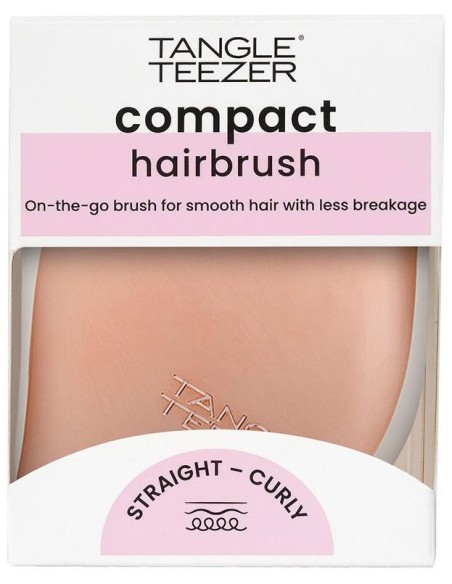 Tangle Teezer Compact Stylers Rose Gold Ivory 1Ud