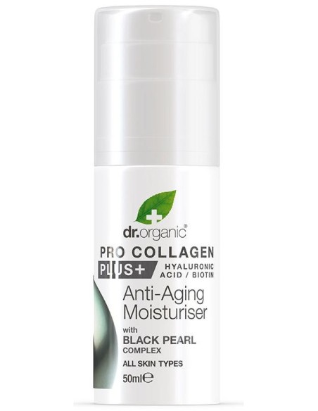Crema Antiedad Pro-Collagen Plus Perla Negra 50Ml.