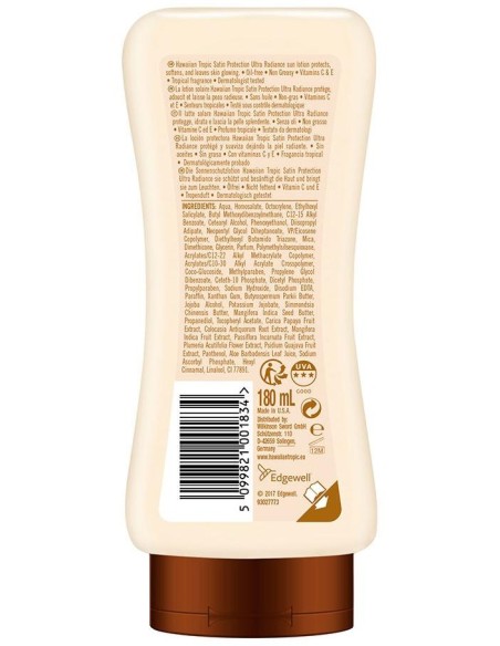 Hawaiian Tropic Satin Protection Ultra Radiance Spf30 Cream 180M