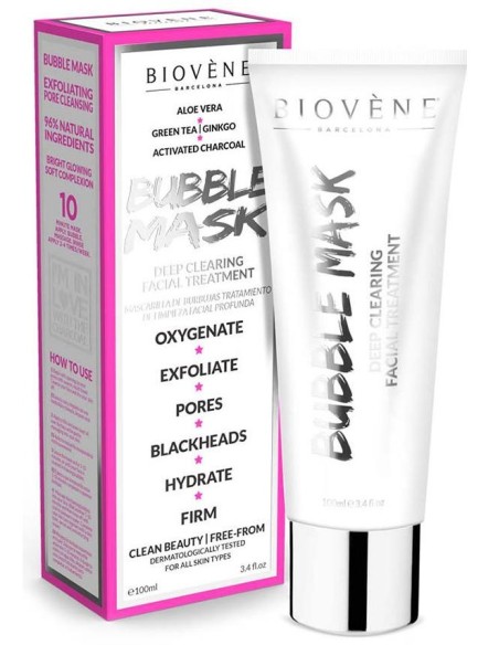 Biovene Bubble Mask Deep Clearing Facial Treatment 100Ml
