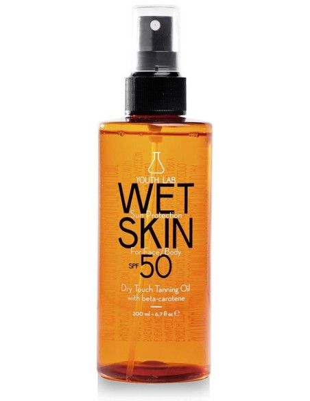 Wet Skin Aceite Bronceador En Seco Spf50 200 Ml