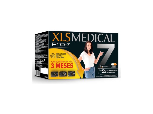 Xls Medical Pro-7 Captagrasas Pack 540 Cápsulas
