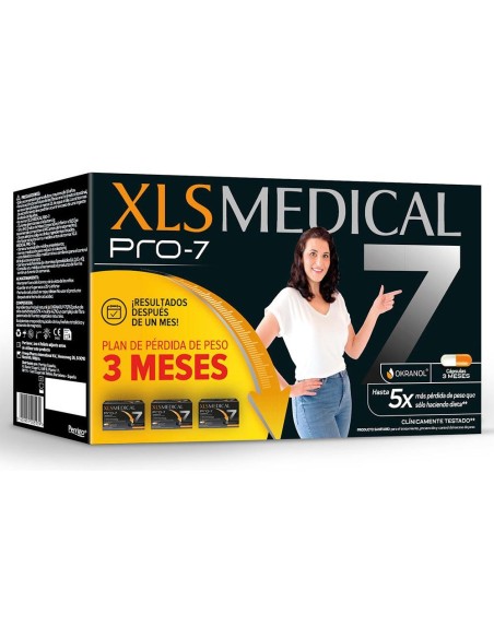 Xls Medical Pro-7 Captagrasas Pack 540 Cápsulas