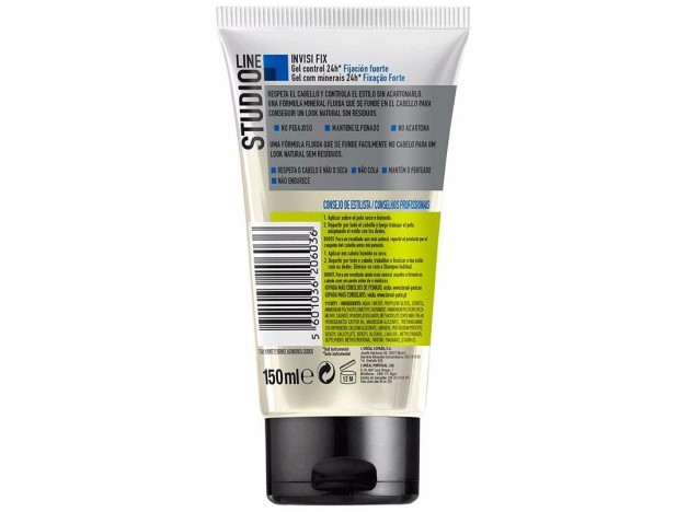 L'Oreal Invisi Fix Gel Fijador Fuerte N5 150Ml