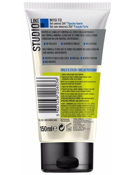 L'Oreal Invisi Fix Gel Fijador Fuerte N5 150Ml