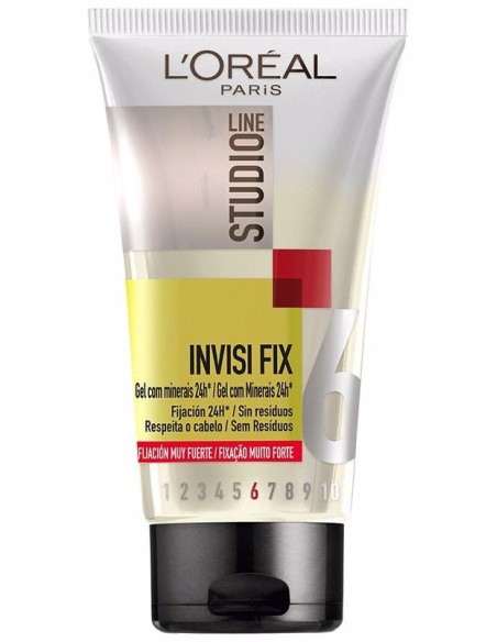 L'Oreal Invisi Fix Gel Fijador Extrafuerte N6 150Ml
