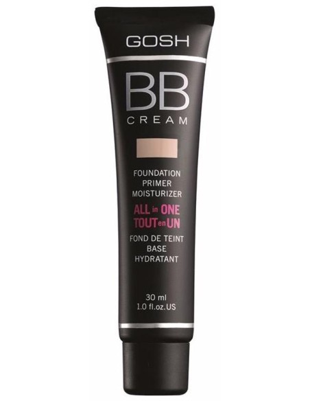 Gosh Copenhagen Bb Cream Foundation Primer Moisturizer 02 Beige 30Ml