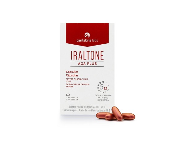 Iraltone AGA Plus 2 x 60 Cápsulas Formato Ahorro