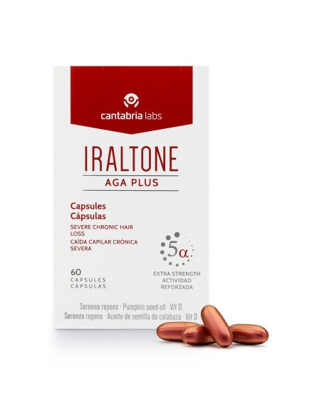 Iraltone AGA Plus 2 x 60 Cápsulas Formato Ahorro