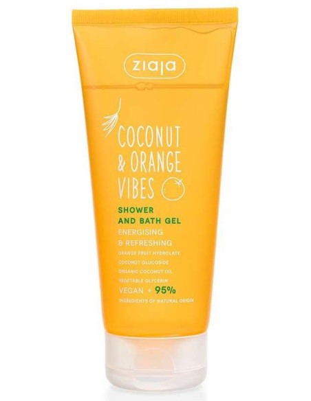 Coconut %26 Orange Vibes Gel De Ducha Y Baño Energizante Y Refrescante 200 Ml