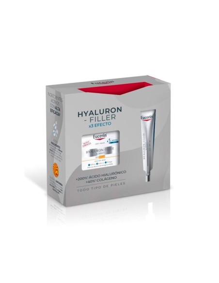 Eucerin Hyaluron-Filler Cofre Crema de día SPF30 + Contorno de Ojos 15 ml