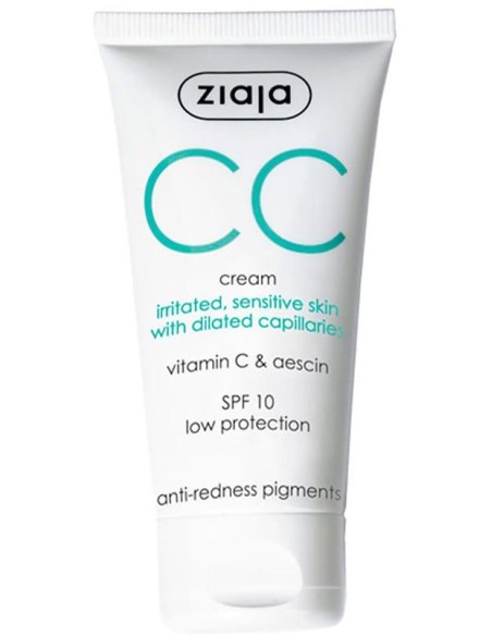 Cc Cream Correctora Para Pieles Irritadas Y Sensibles 50 Ml