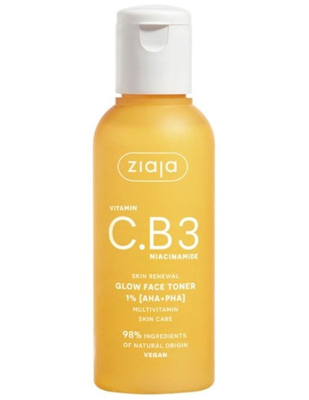 Ziaja Vitamin C.B3 Niacinamide Illuminating Facial Tonic 120Ml