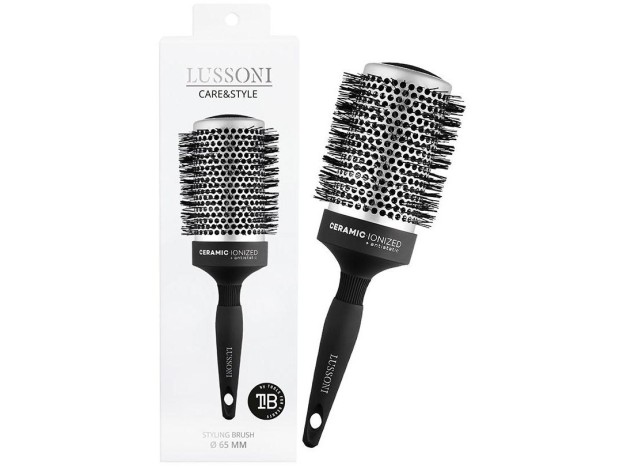Lussoni Care %26 Style Round Silver Styling...
