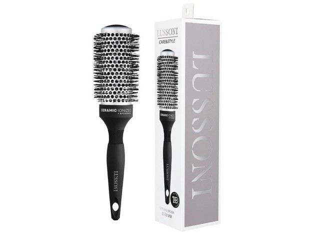 Lussoni Care %26 Style Round Silver Styling...