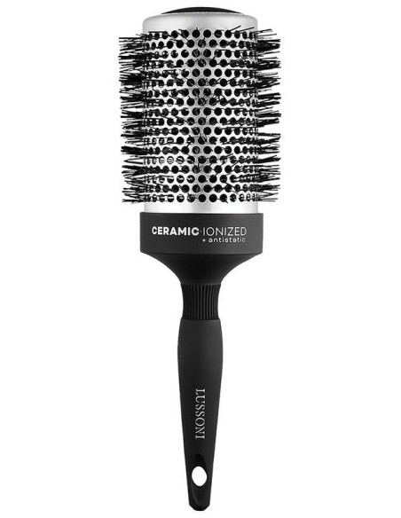 Lussoni Care %26 Style Round Silver Styling Brush 65Mm 1Ud