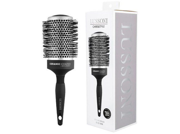 Lussoni Care %26 Style Round Silver Styling...