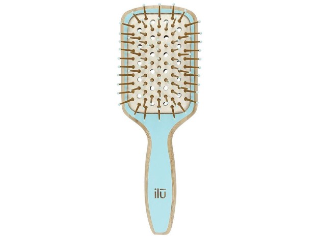 Ilū Bamboom! Hairbrush Paddle Ocean Breeze 1Ud