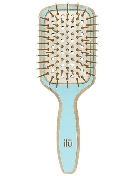 Ilū Bamboom! Hairbrush Paddle Ocean Breeze 1Ud
